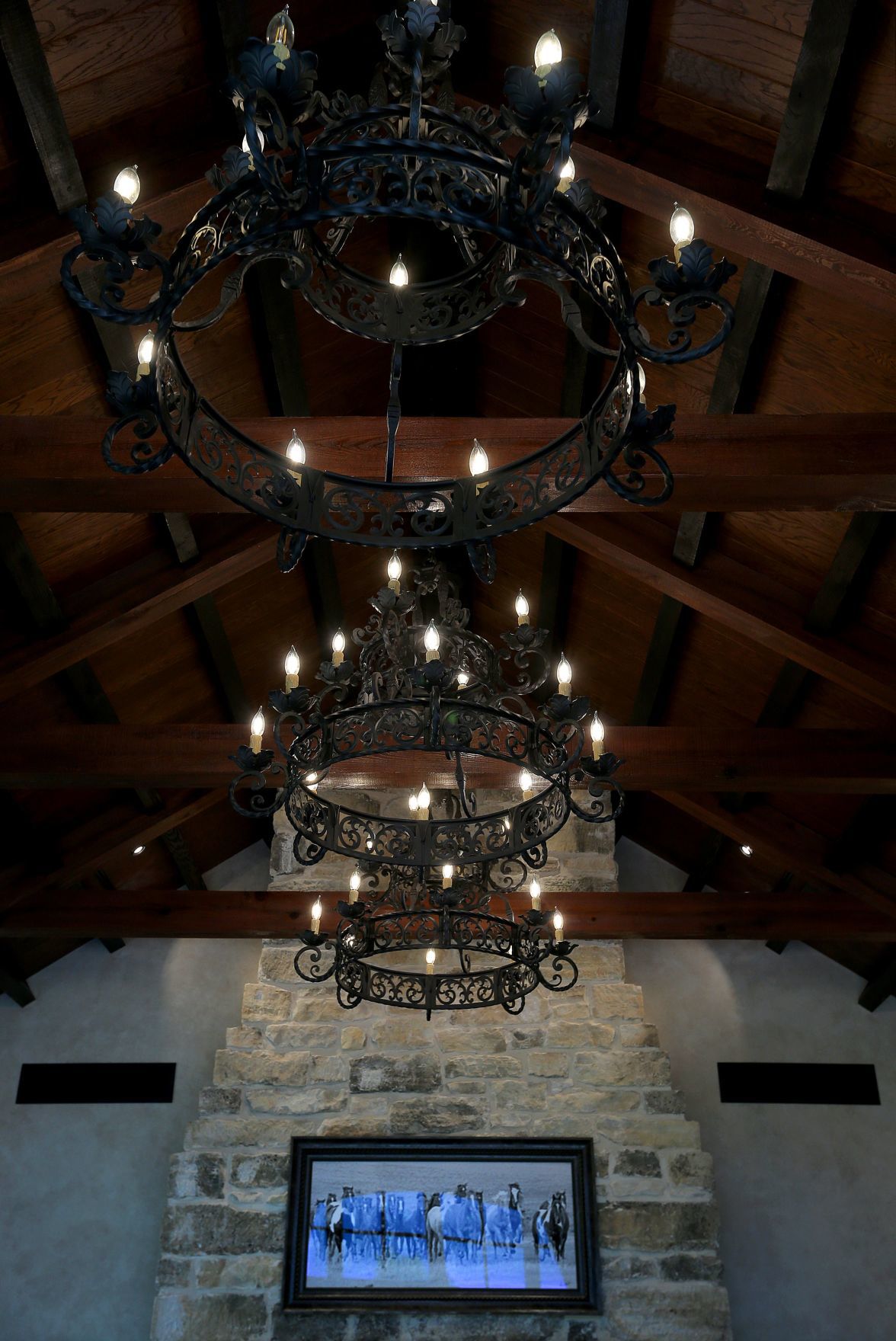 At home: Ron Brown's Franklin County ranch